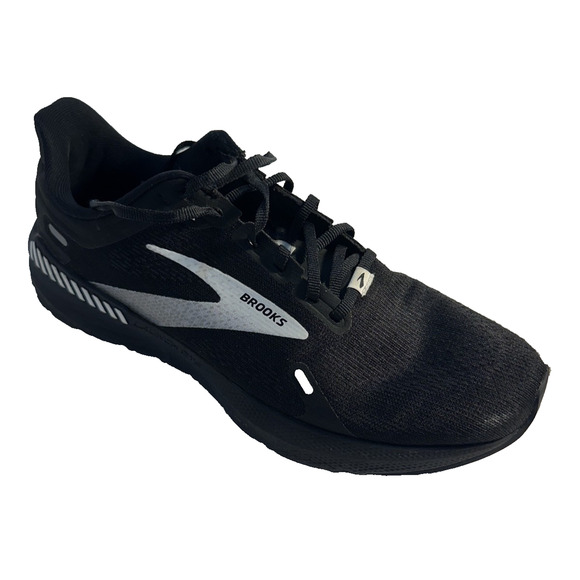 Brooks Launch 9 Men’s Running Shoes Size 10.5 D Black White Lightweight Neutral - Picture 2 of 8